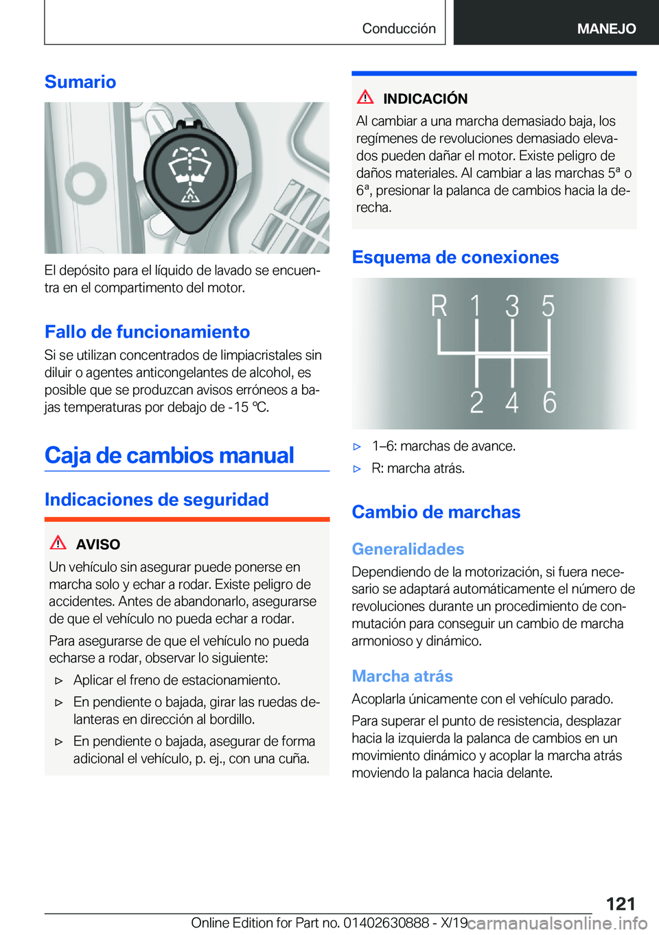 BMW X2 2020  Manuales de Empleo (in Spanish) �S�u�m�a�r�i�o
�E�l��d�e�p�