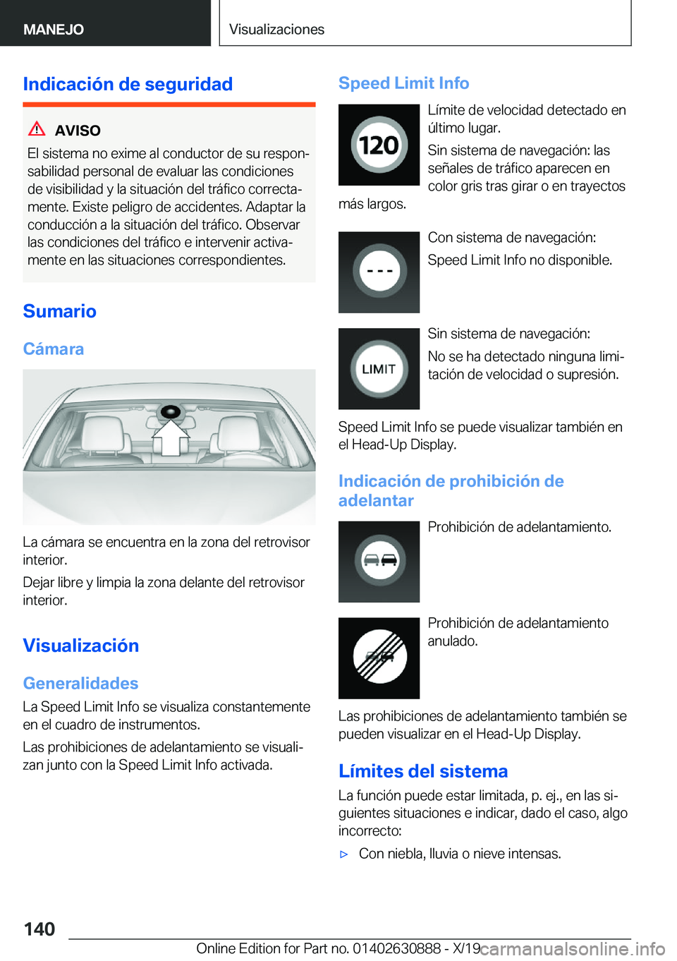 BMW X2 2020  Manuales de Empleo (in Spanish) �I�n�d�i�c�a�c�i�