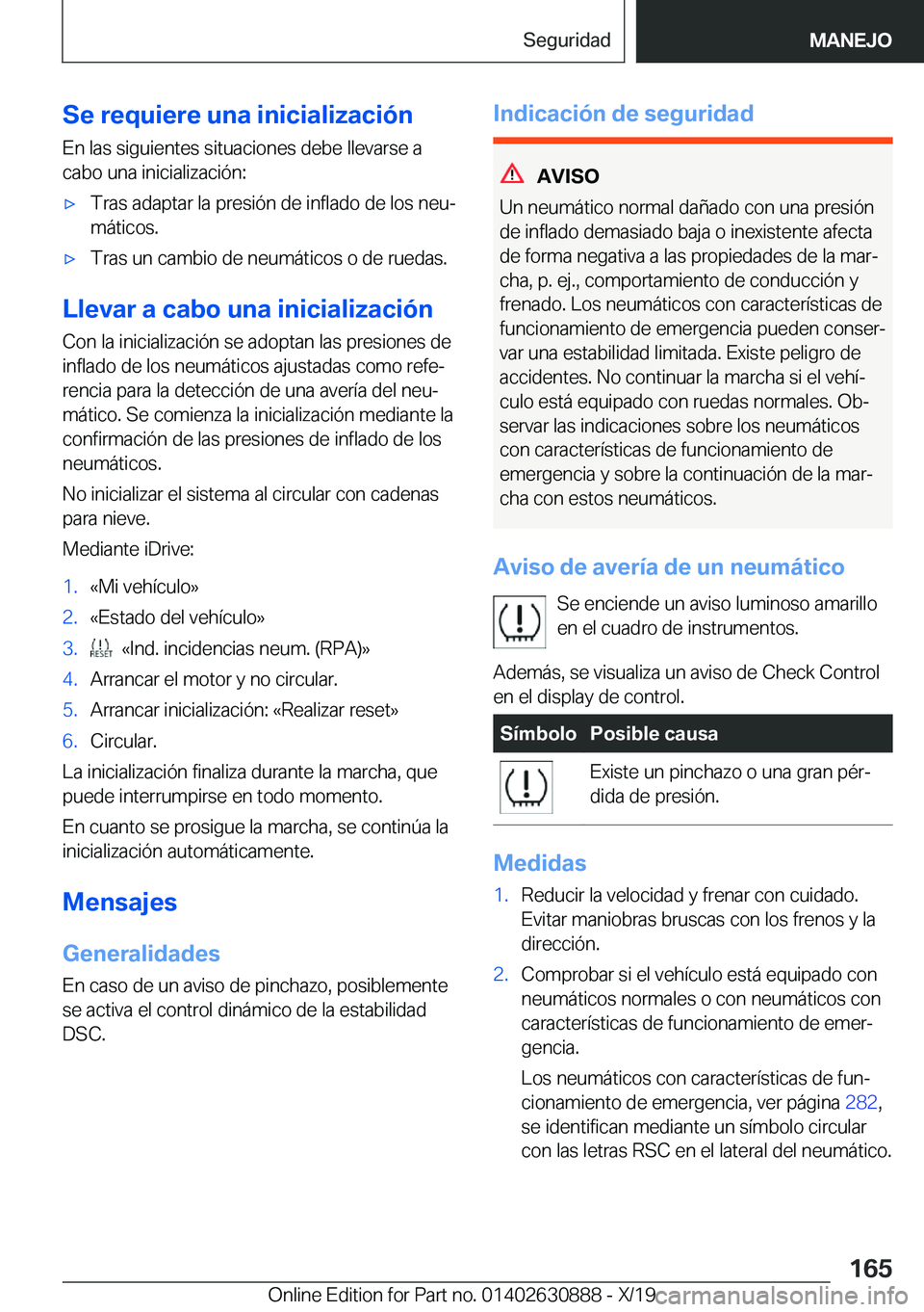 BMW X2 2020  Manuales de Empleo (in Spanish) �S�e��r�e�q�u�i�e�r�e��u�n�a��i�n�i�c�i�a�l�i�z�a�c�i�