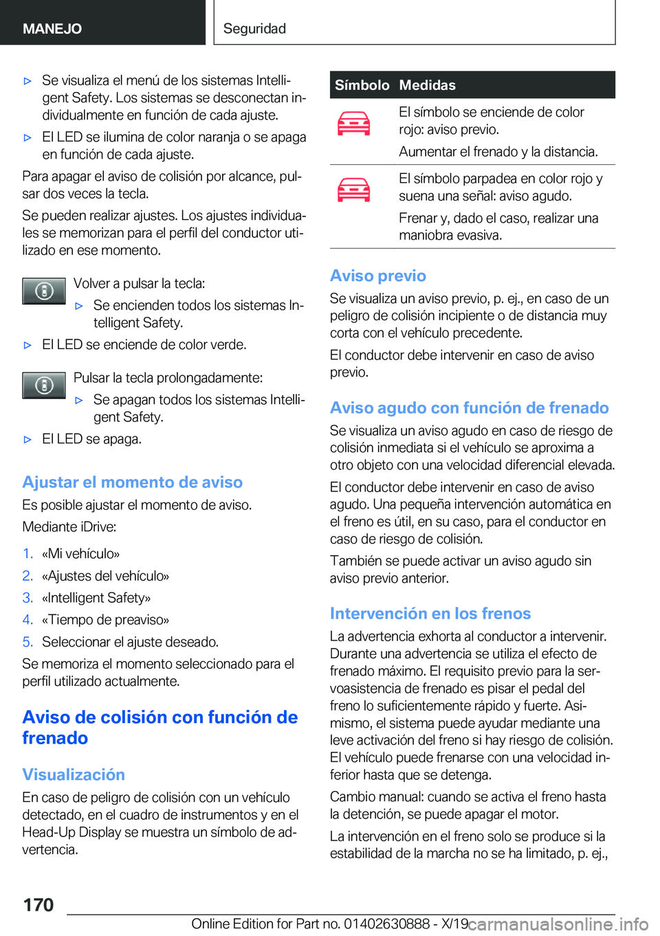 BMW X2 2020  Manuales de Empleo (in Spanish) x�S�e��v�i�s�u�a�l�i�z�a��e�l��m�e�n�