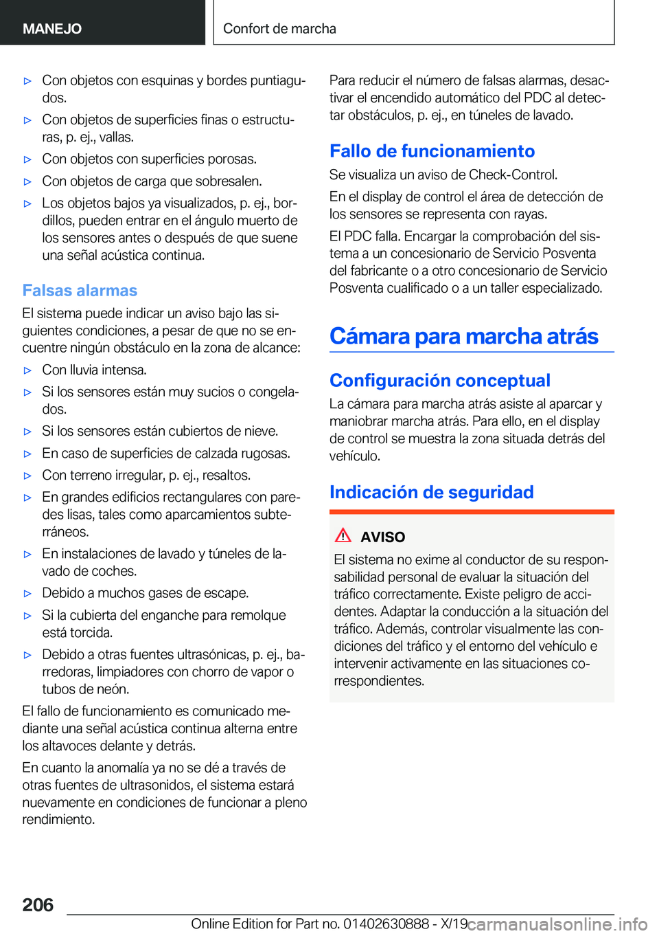 BMW X2 2020  Manuales de Empleo (in Spanish) x�C�o�n��o�b�j�e�t�o�s��c�o�n��e�s�q�u�i�n�a�s��y��b�o�r�d�e�s��p�u�n�t�i�a�g�uª
�d�o�s�.x�C�o�n��o�b�j�e�t�o�s��d�e��s�u�p�e�r�f�i�c�i�e�s��f�i�n�a�s��o��e�s�t�r�u�c�t�uª
�r�a�s�,�