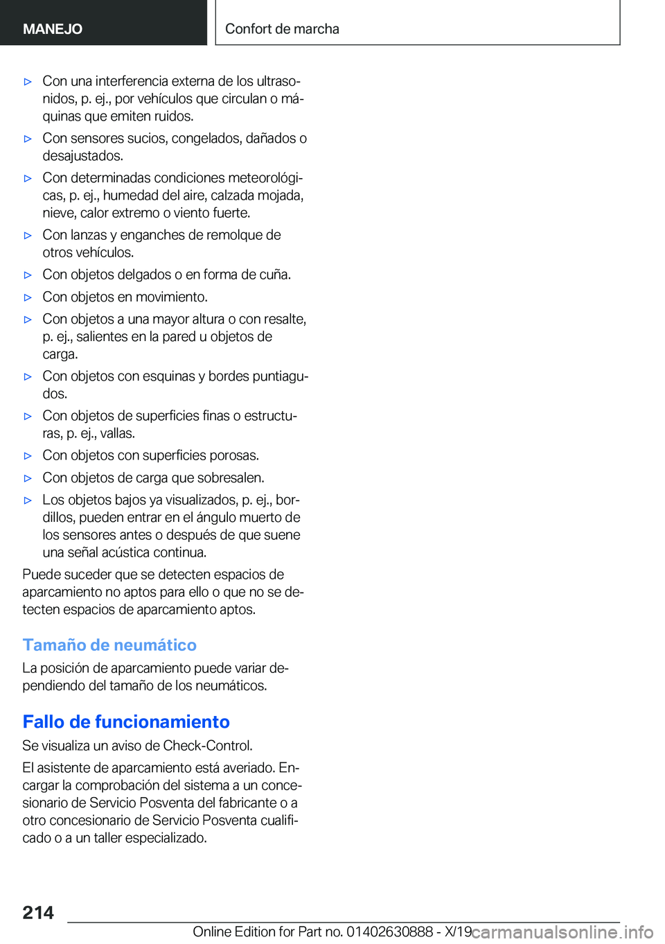 BMW X2 2020  Manuales de Empleo (in Spanish) x�C�o�n��u�n�a��i�n�t�e�r�f�e�r�e�n�c�i�a��e�x�t�e�r�n�a��d�e��l�o�s��u�l�t�r�a�s�oª�n�i�d�o�s�,��p�.��e�j�.�,��p�o�r��v�e�h�