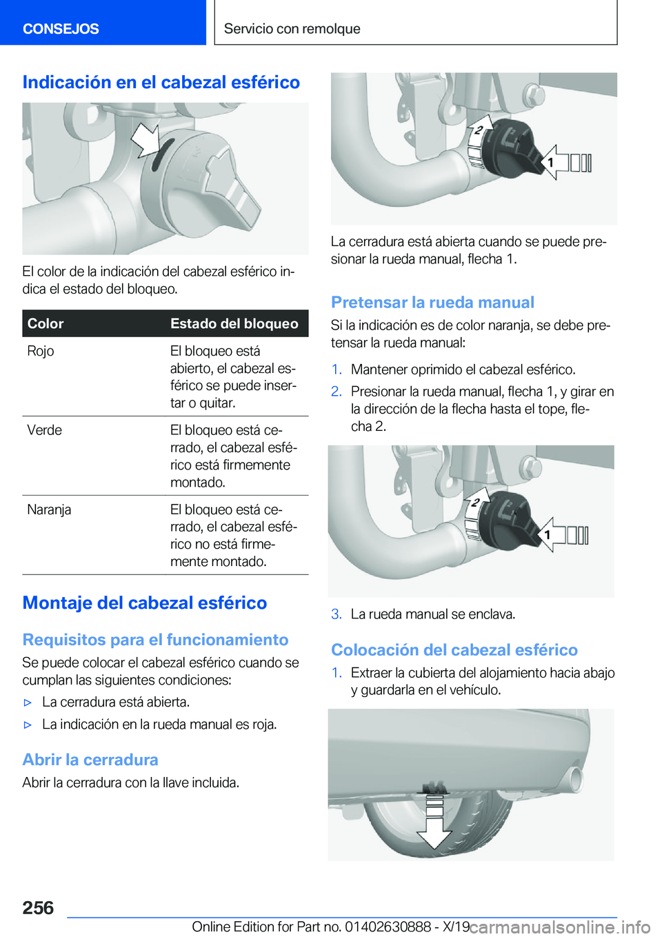 BMW X2 2020  Manuales de Empleo (in Spanish) �I�n�d�i�c�a�c�i�