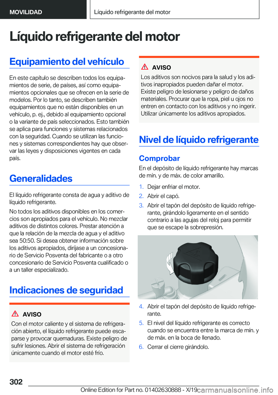 BMW X2 2020  Manuales de Empleo (in Spanish) �L�