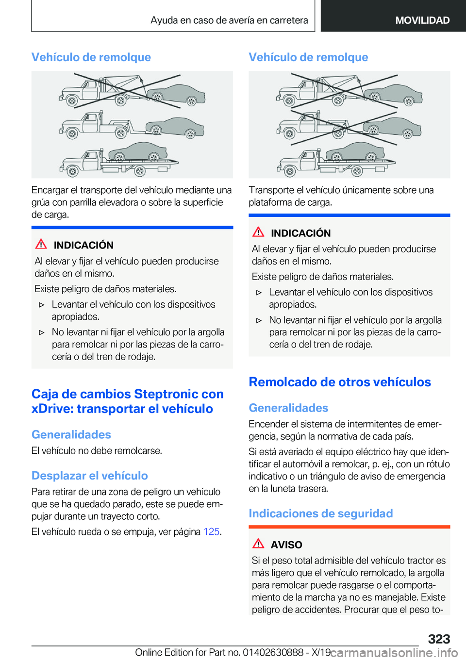 BMW X2 2020  Manuales de Empleo (in Spanish) �V�e�h�