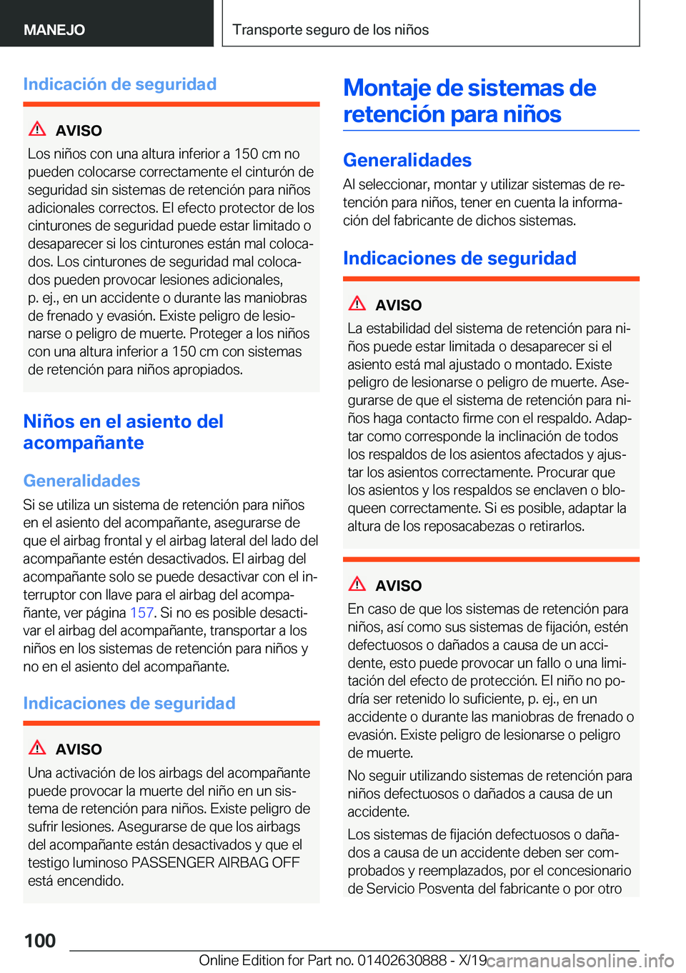BMW X2 2020  Manuales de Empleo (in Spanish) �I�n�d�i�c�a�c�i�