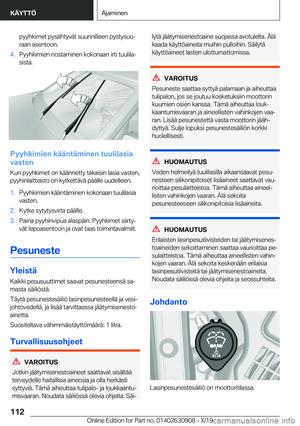 BMW X2 2020  Omistajan Käsikirja (in Finnish) �p�y�y�h�k�i�m�e�t��p�y�s�