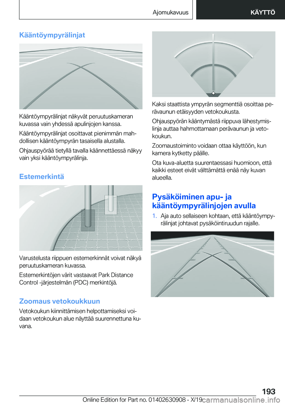 BMW X2 2020  Omistajan Käsikirja (in Finnish) �K�