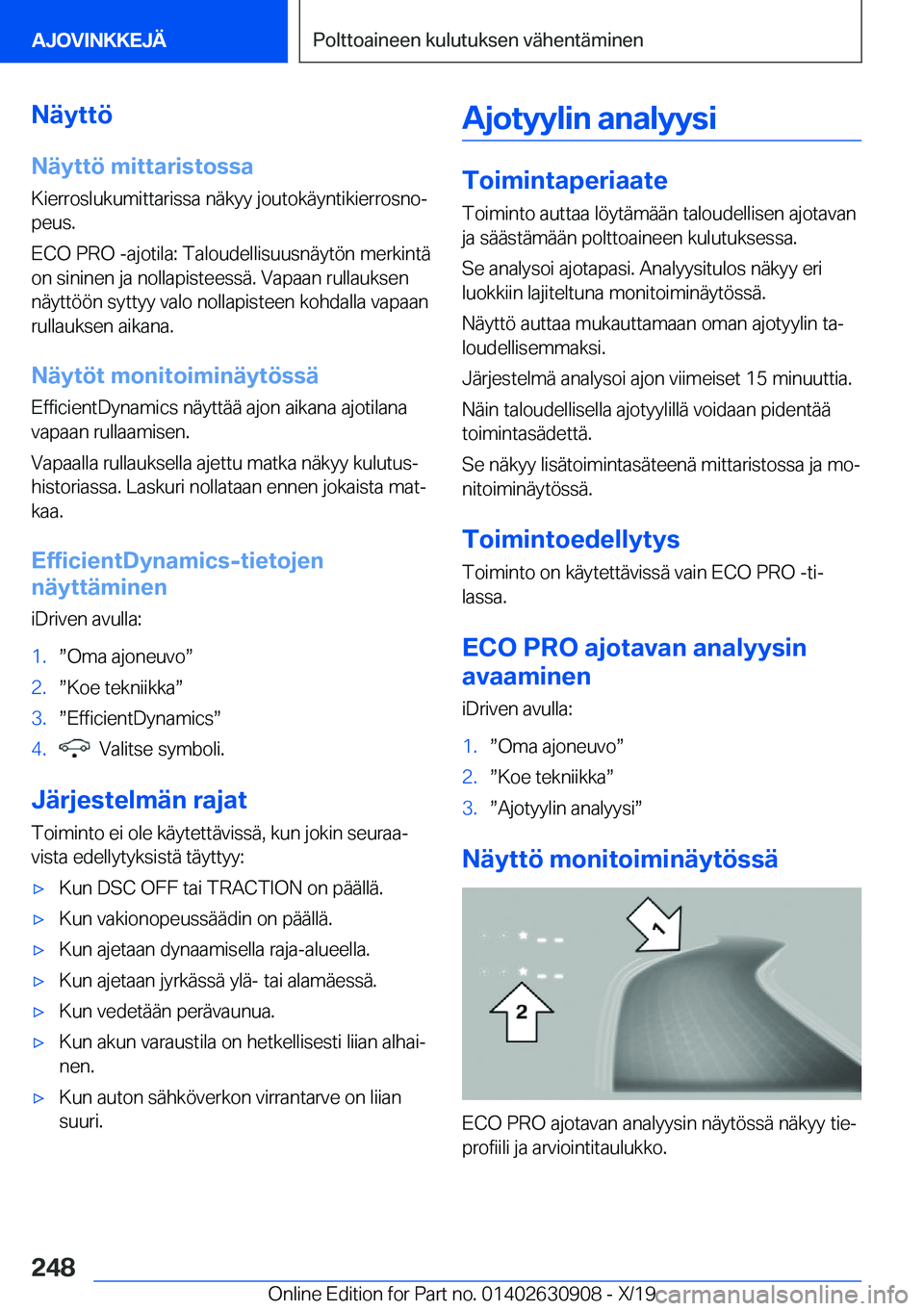 BMW X2 2020  Omistajan Käsikirja (in Finnish) �N�