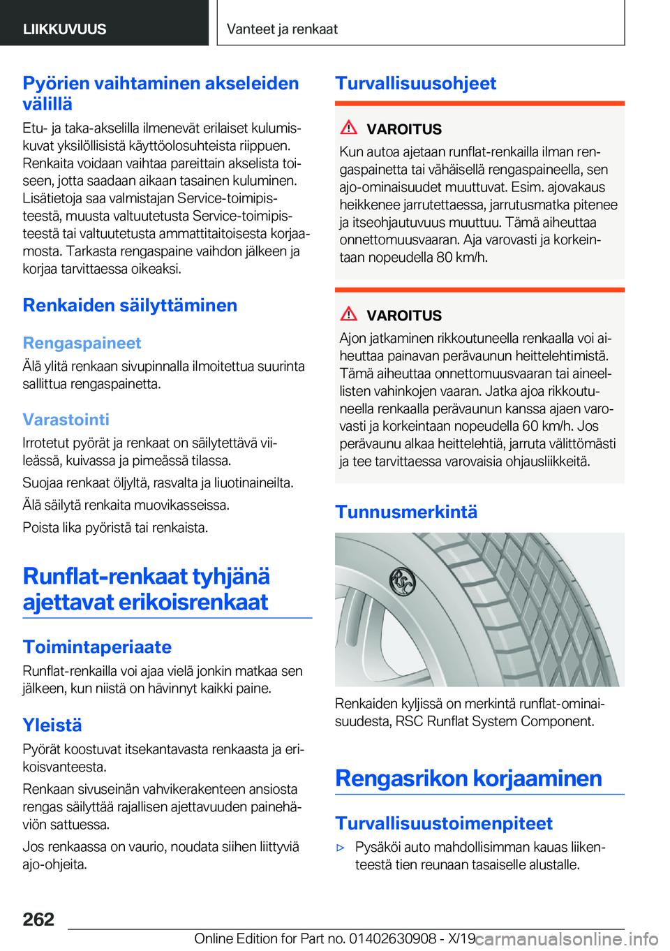 BMW X2 2020  Omistajan Käsikirja (in Finnish) �P�y�