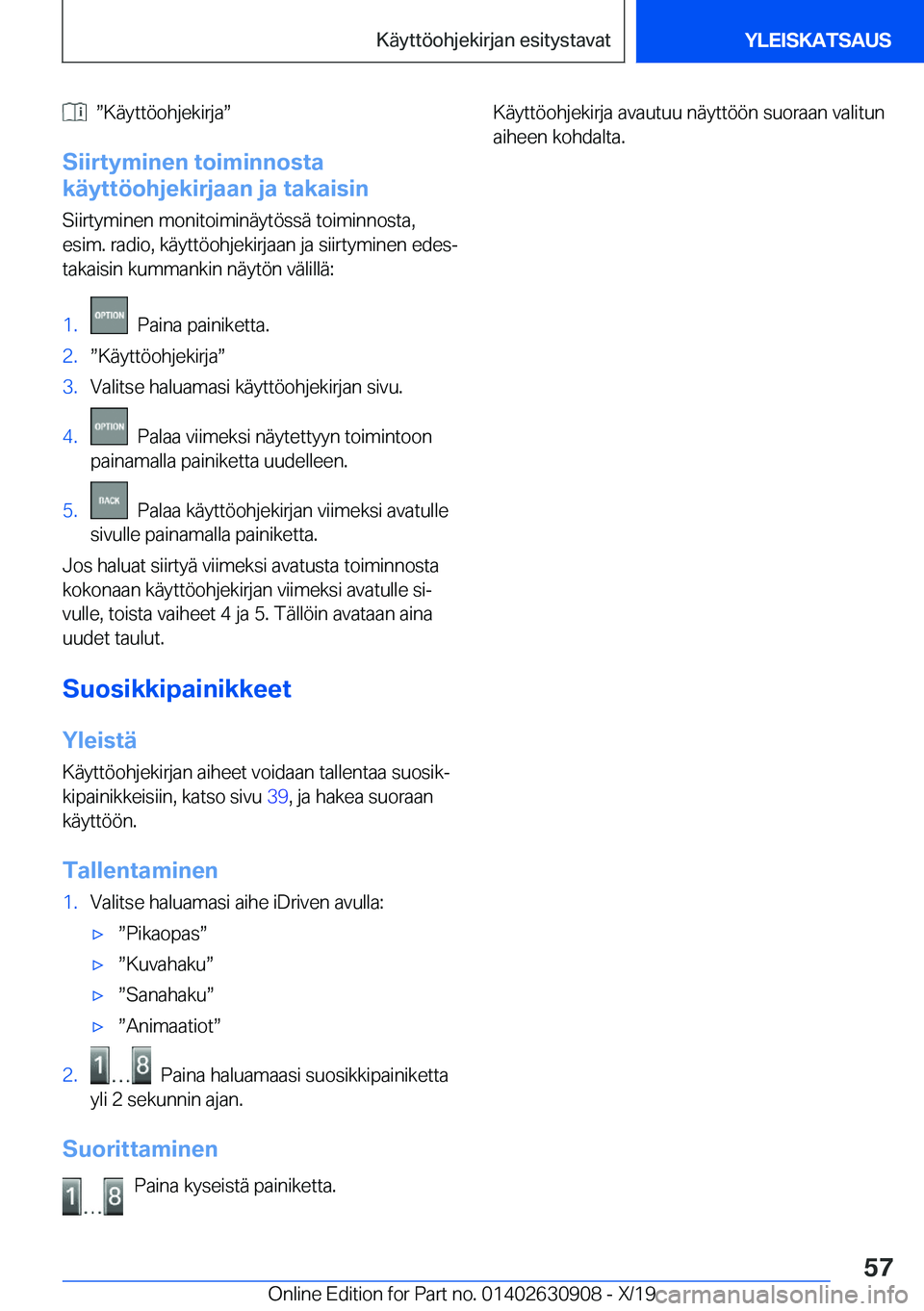 BMW X2 2020  Omistajan Käsikirja (in Finnish) ��w�K�