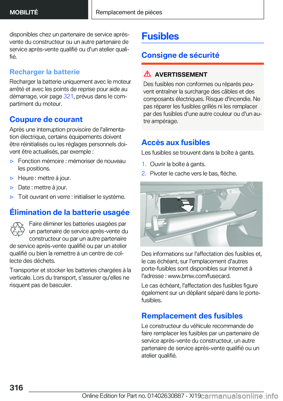 BMW X2 2020  Notices Demploi (in French) �d�i�s�p�o�n�i�b�l�e�s��c�h�e�z��u�n��p�a�r�t�e�n�a�i�r�e��d�e��s�e�r�v�i�c�e��a�p�r�è�s�-�v�e�n�t�e��d�u��c�o�n�s�t�r�u�c�t�e�u�r��o�u��u�n��a�u�t�r�e��p�a�r�t�e�n�a�i�r�e��d�e
�s�e�r�v