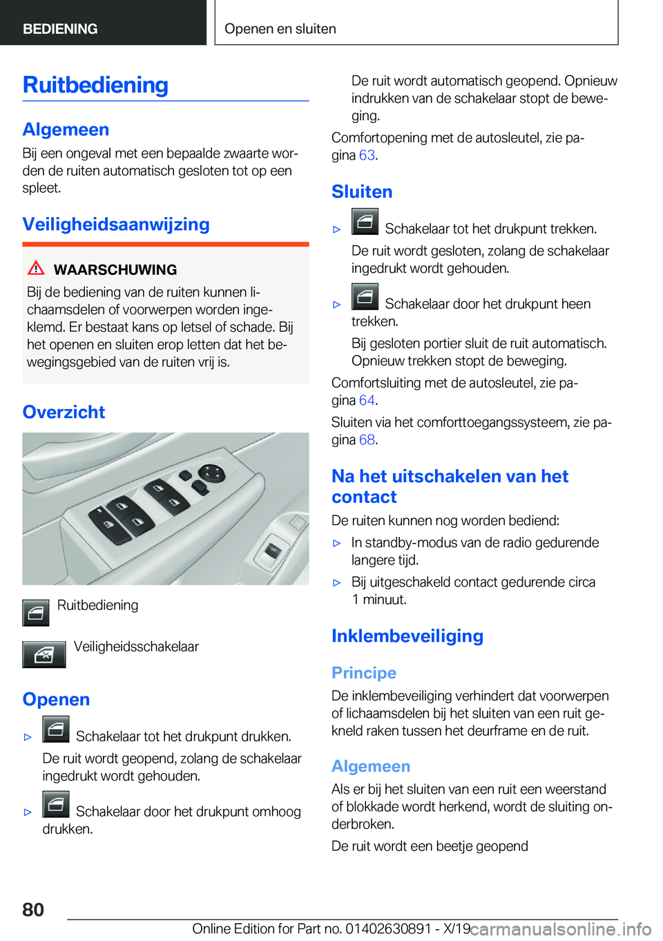 BMW X2 2020  Instructieboekjes (in Dutch) �R�u�i�t�b�e�d�i�e�n�i�n�g
�A�l�g�e�m�e�e�n
�B�i�j��e�e�n��o�n�g�e�v�a�l��m�e�t��e�e�n��b�e�p�a�a�l�d�e��z�w�a�a�r�t�e��w�o�rj �d�e�n��d�e��r�u�i�t�e�n��a�u�t�o�m�a�t�i�s�c�h��g�e�s�l�o�t�