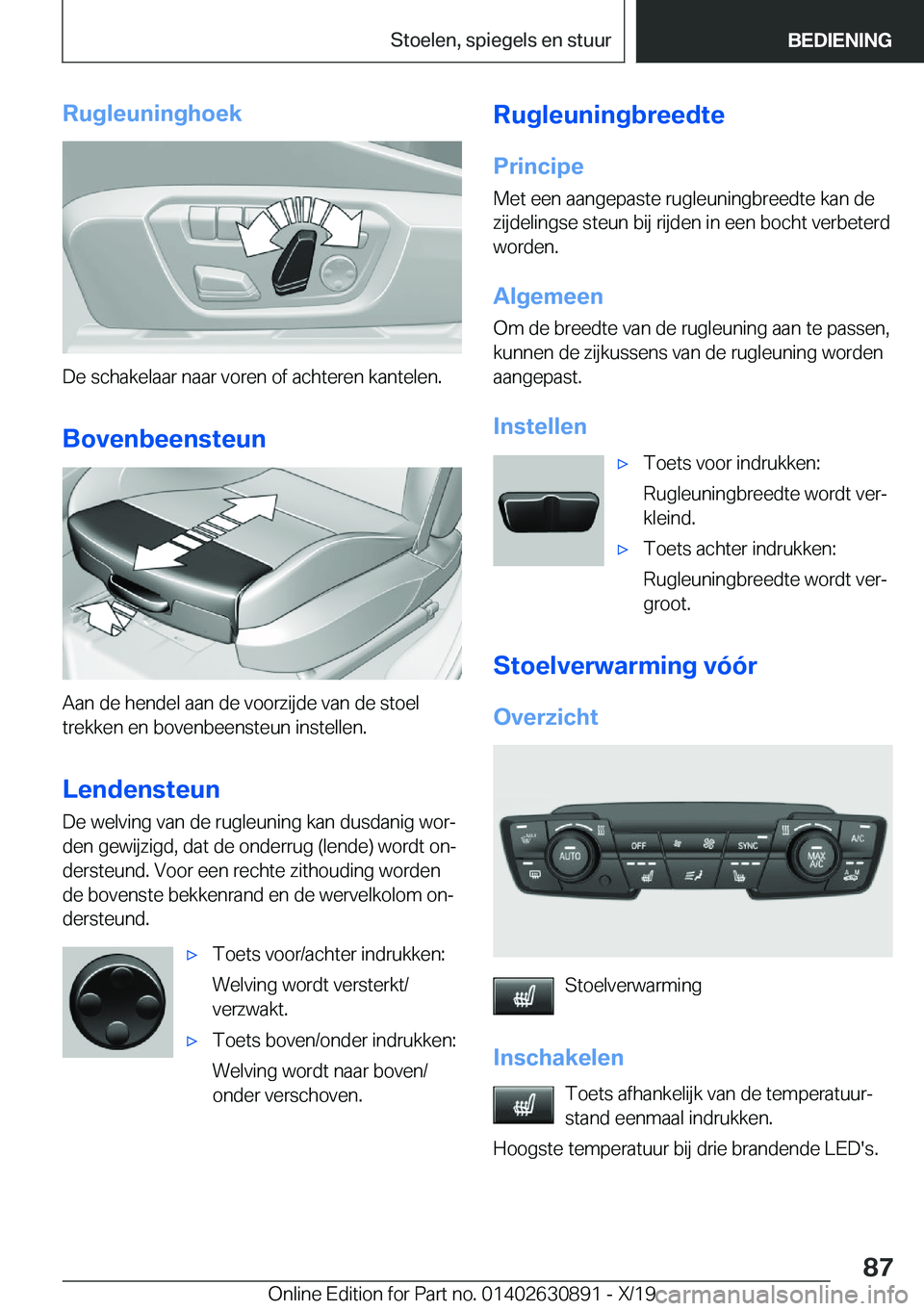 BMW X2 2020  Instructieboekjes (in Dutch) �R�u�g�l�e�u�n�i�n�g�h�o�e�k
�D�e��s�c�h�a�k�e�l�a�a�r��n�a�a�r��v�o�r�e�n��o�f��a�c�h�t�e�r�e�n��k�a�n�t�e�l�e�n�.�B�o�v�e�n�b�e�e�n�s�t�e�u�n
�A�a�n��d�e��h�e�n�d�e�l��a�a�n��d�e��v�o�o�r