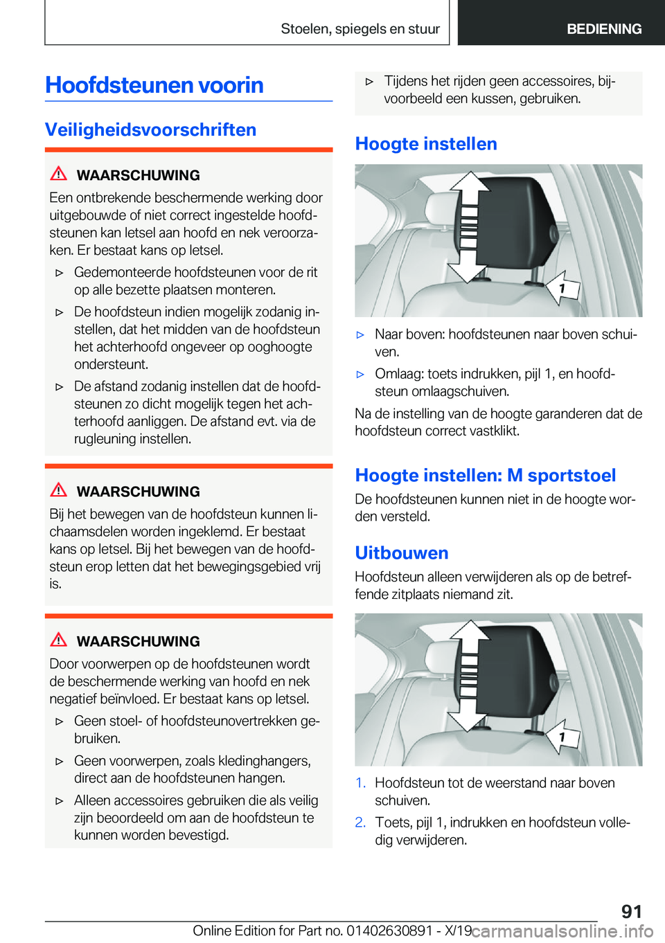 BMW X2 2020  Instructieboekjes (in Dutch) �H�o�o�f�d�s�t�e�u�n�e�n��v�o�o�r�i�n
�V�e�i�l�i�g�h�e�i�d�s�v�o�o�r�s�c�h�r�i�f�t�e�n
�W�A�A�R�S�C�H�U�W�I�N�G
�E�e�n��o�n�t�b�r�e�k�e�n�d�e��b�e�s�c�h�e�r�m�e�n�d�e��w�e�r�k�i�n�g��d�o�o�r
�u�i