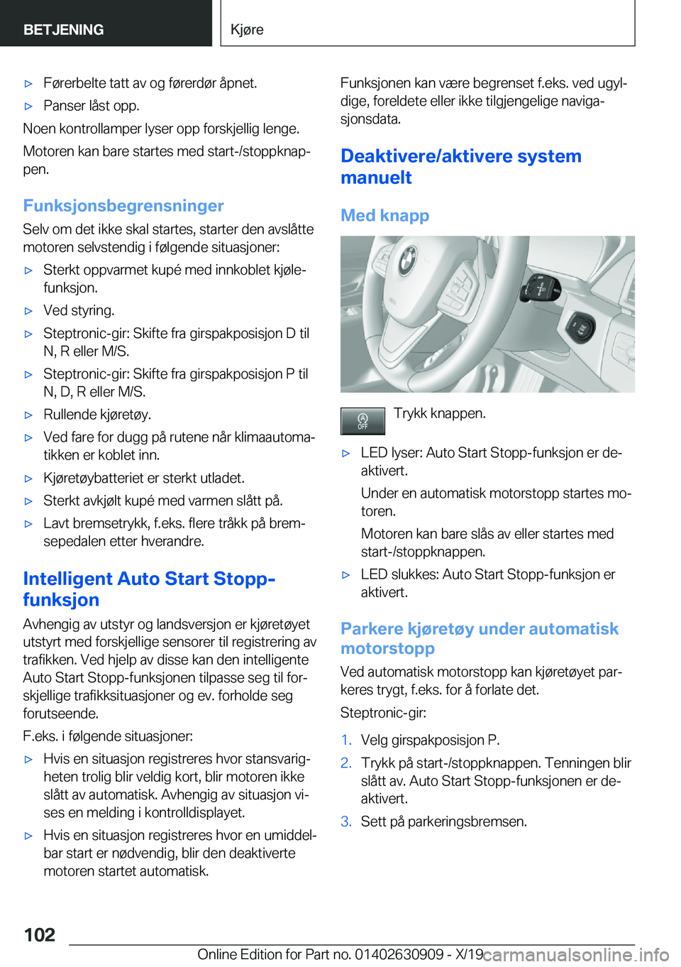 BMW X2 2020  InstruksjonsbØker (in Norwegian) x�F�