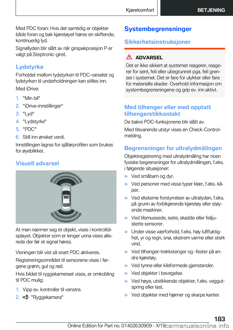 BMW X2 2020  InstruksjonsbØker (in Norwegian) �M�e�d��P�D�C��f�o�r�a�n�:��H�v�i�s��d�e�t��s�a�m�t�i�d�i�g��e�r��o�b�j�e�k�t�e�r
�b�å�d�e��f�o�r�a�n��o�g��b�a�k��k�j�