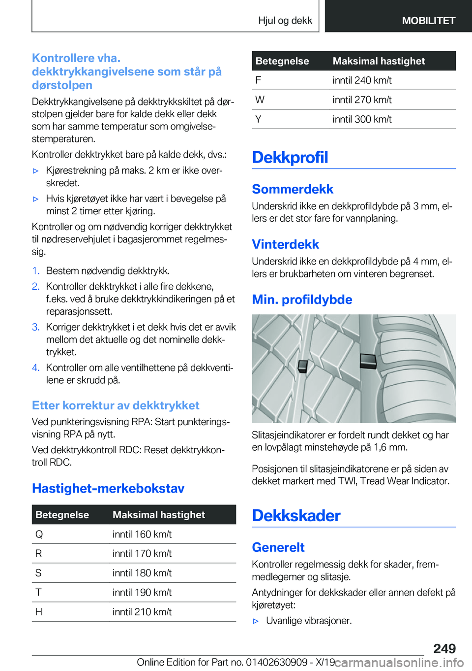 BMW X2 2020  InstruksjonsbØker (in Norwegian) �K�o�n�t�r�o�l�l�e�r�e��v�h�a�.
�d�e�k�k�t�r�y�k�k�a�n�g�i�v�e�l�s�e�n�e��s�o�m��s�t�å�r��p�å
�d�