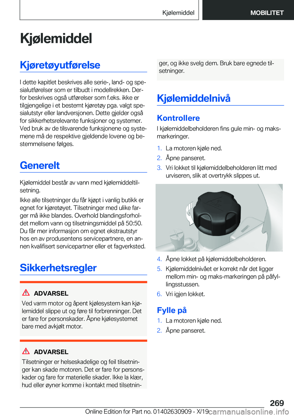 BMW X2 2020  InstruksjonsbØker (in Norwegian) �K�j�