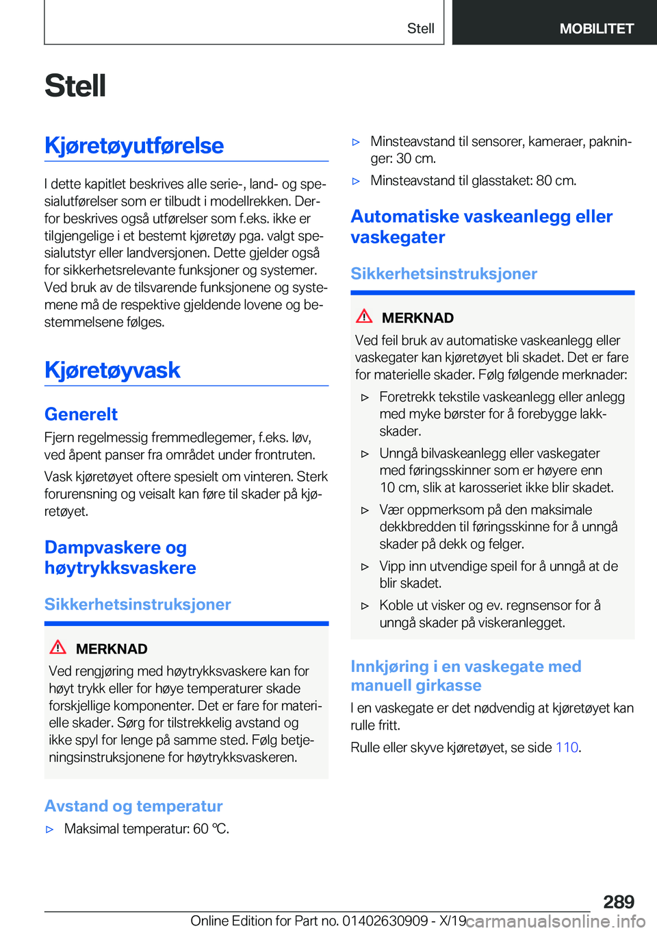 BMW X2 2020  InstruksjonsbØker (in Norwegian) �S�t�e�l�l�K�j�