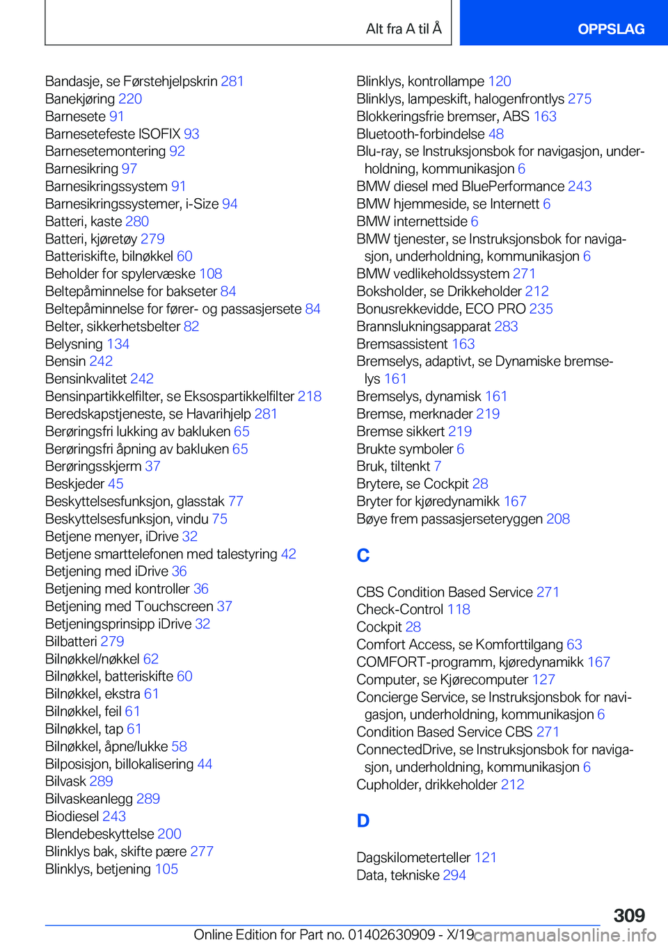BMW X2 2020  InstruksjonsbØker (in Norwegian) �B�a�n�d�a�s�j�e�,��s�e��F�