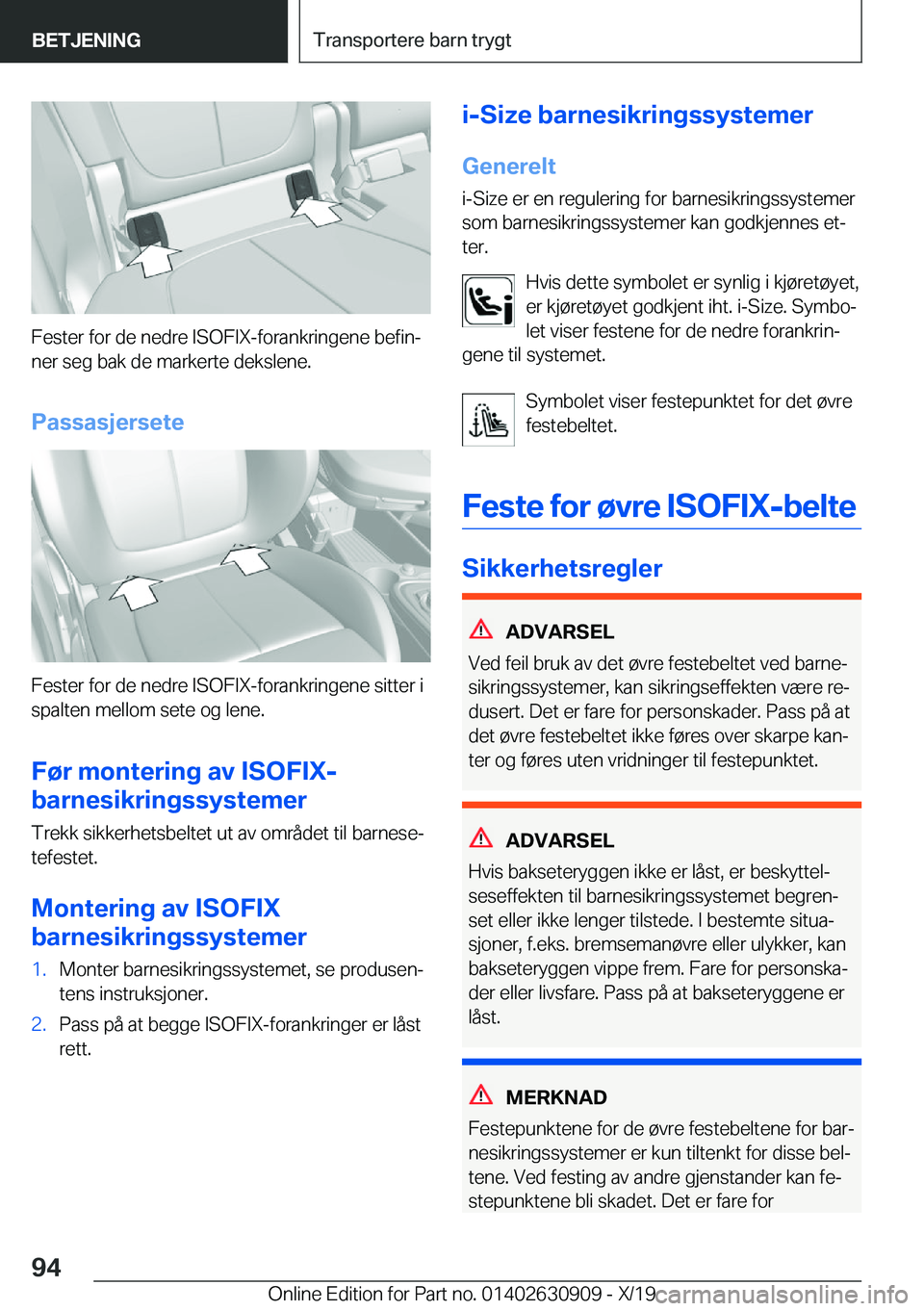 BMW X2 2020  InstruksjonsbØker (in Norwegian) �F�e�s�t�e�r��f�o�r��d�e��n�e�d�r�e��I�S�O�F�I�X�-�f�o�r�a�n�k�r�i�n�g�e�n�e��b�e�f�i�nj
�n�e�r��s�e�g��b�a�k��d�e��m�a�r�k�e�r�t�e��d�e�k�s�l�e�n�e�.
�P�a�s�s�a�s�j�e�r�s�e�t�e
�F�e�s�t�e�