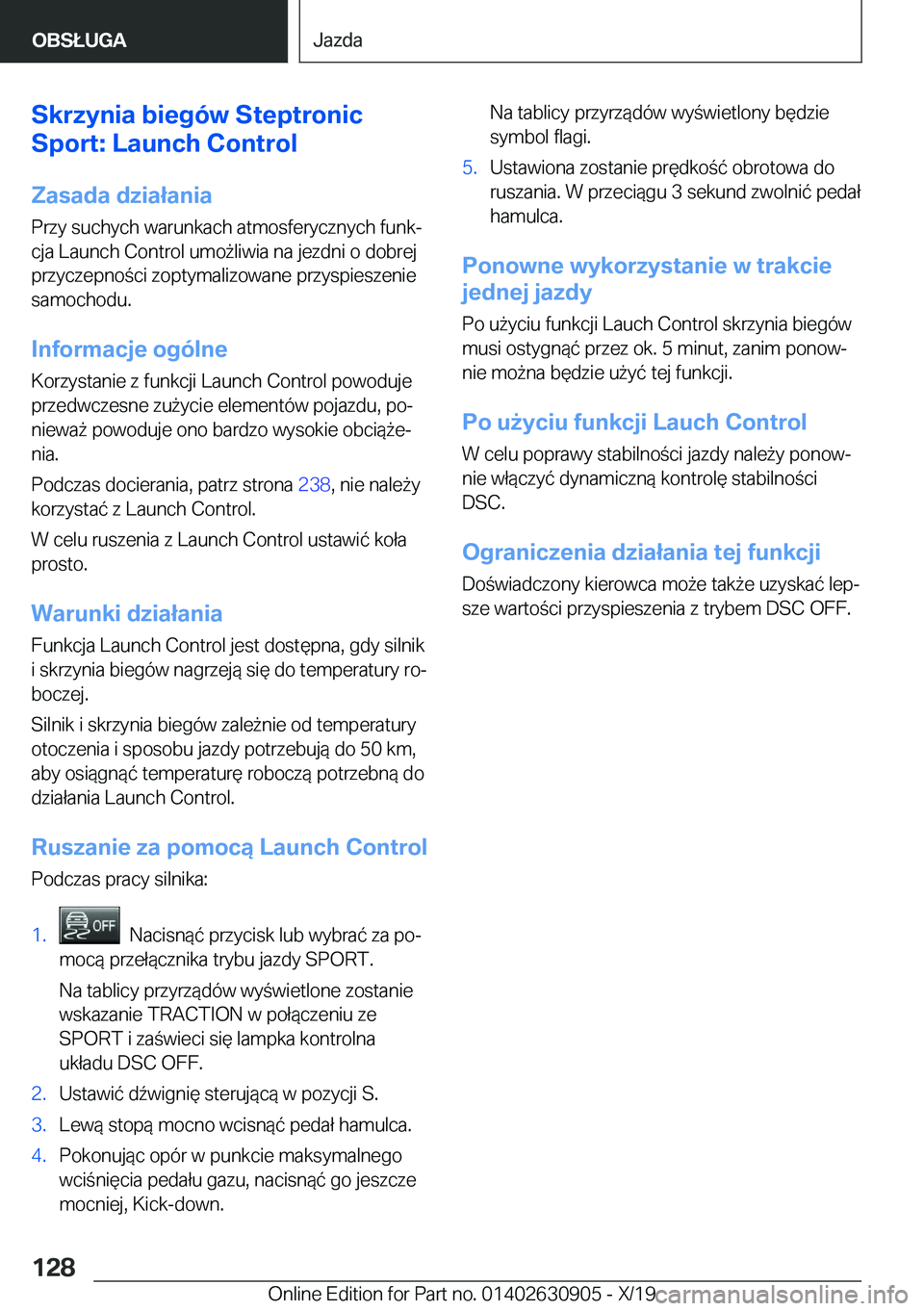 BMW X2 2020  Instrukcja obsługi (in Polish) �S�k�r�z�y�n�i�a��b�i�e�g�