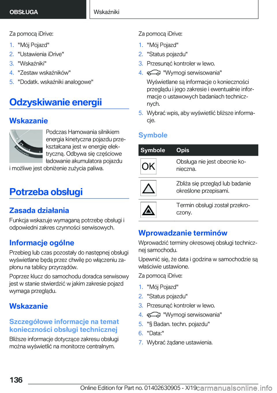 BMW X2 2020  Instrukcja obsługi (in Polish) �Z�a��p�o�m�o�c�