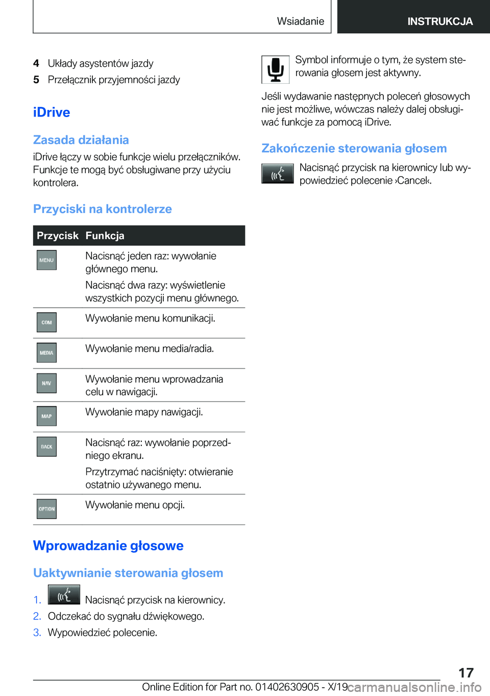 BMW X2 2020  Instrukcja obsługi (in Polish) �4�U�k�ł�a�d�y��a�s�y�s�t�e�n�t�