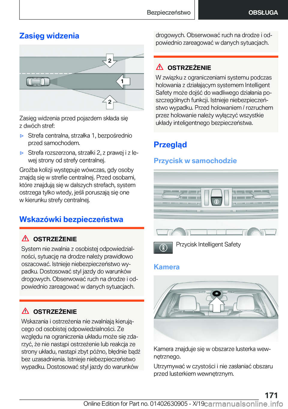 BMW X2 2020  Instrukcja obsługi (in Polish) �Z�a�s�i�