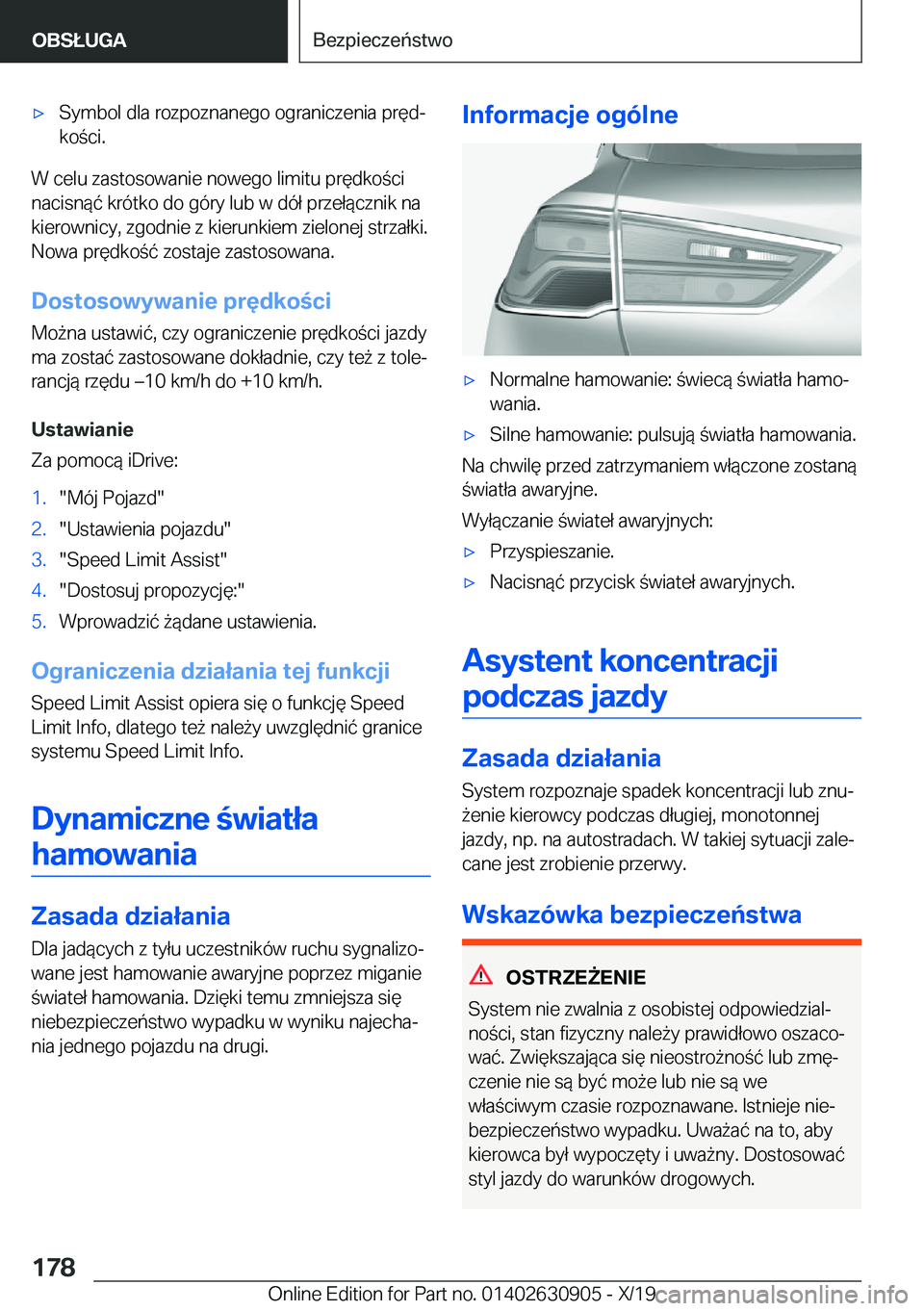 BMW X2 2020  Instrukcja obsługi (in Polish) 'x�S�y�m�b�o�l��d�l�a��r�o�z�p�o�z�n�a�n�e�g�o��o�g�r�a�n�i�c�z�e�n�i�a��p�r�