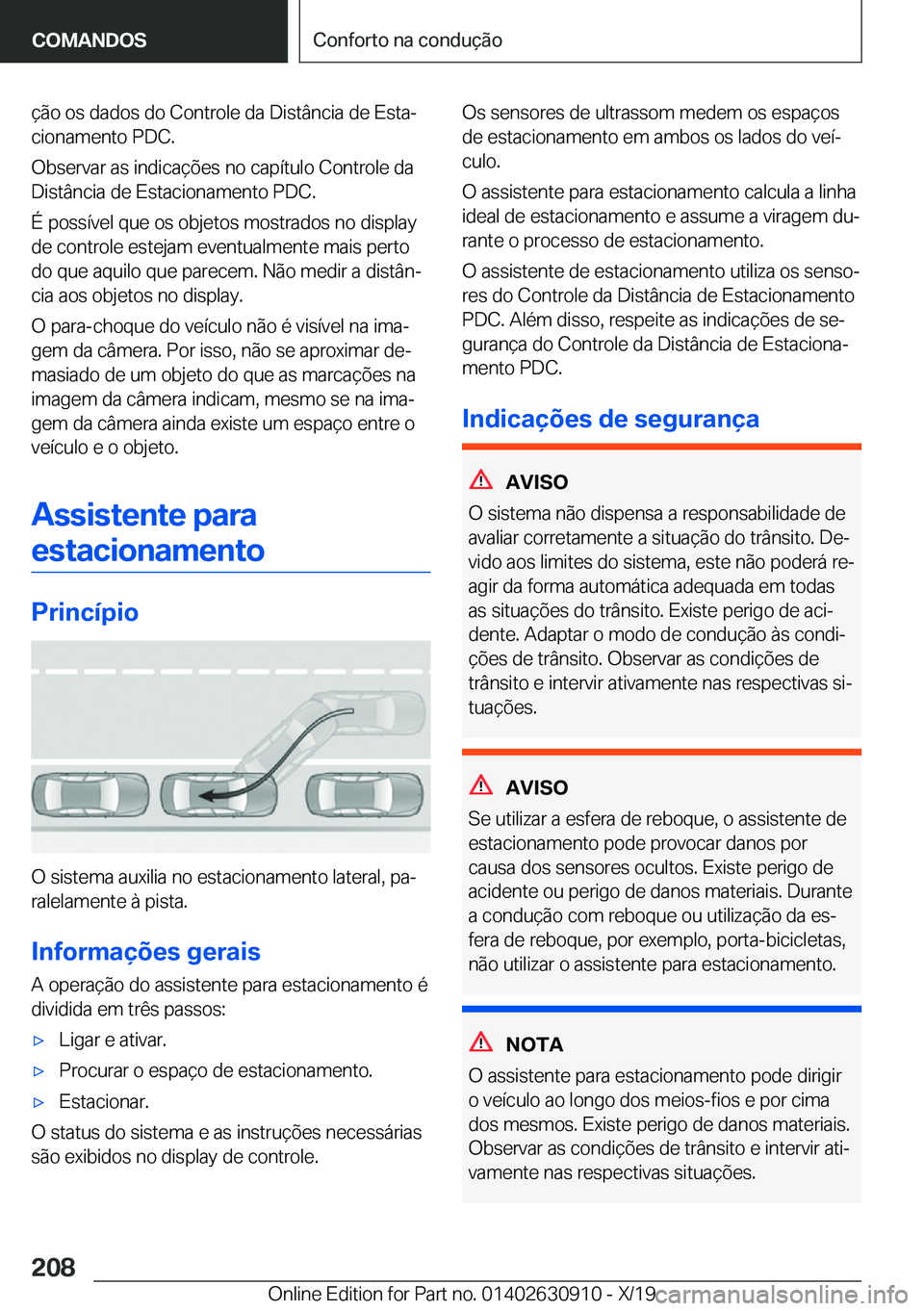BMW X2 2020  Manual do condutor (in Portuguese) �