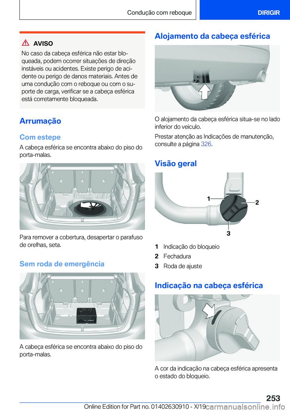 BMW X2 2020  Manual do condutor (in Portuguese) �A�V�I�S�O
�N�o��c�a�s�o��d�a��c�a�b�e�