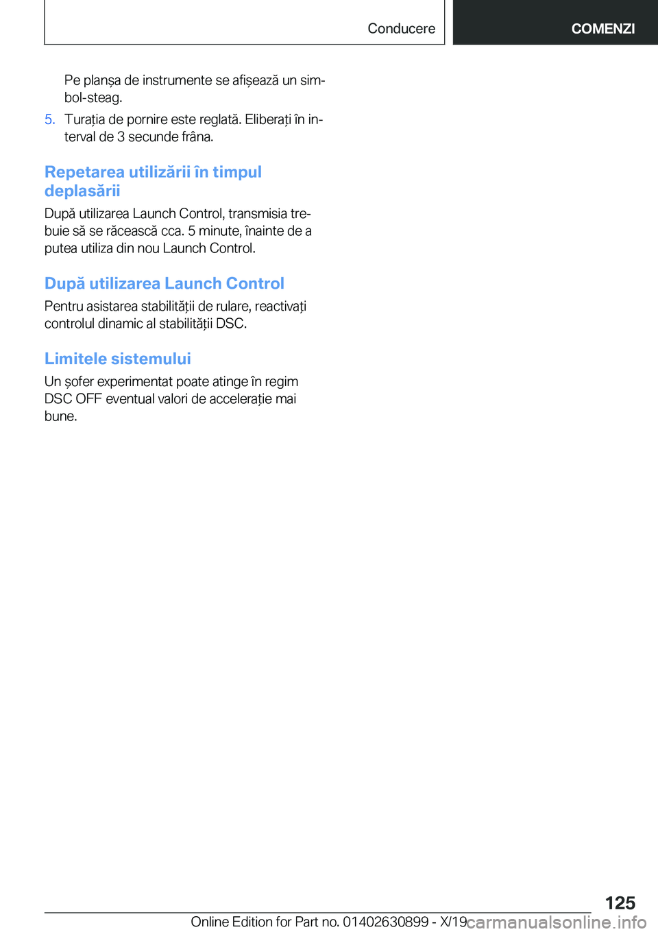 BMW X2 2020  Ghiduri De Utilizare (in Romanian) �P�e��p�l�a�n&�a��d�e��i�n�s�t�r�u�m�e�n�t�e��s�e��a�f�i&�e�a�z�