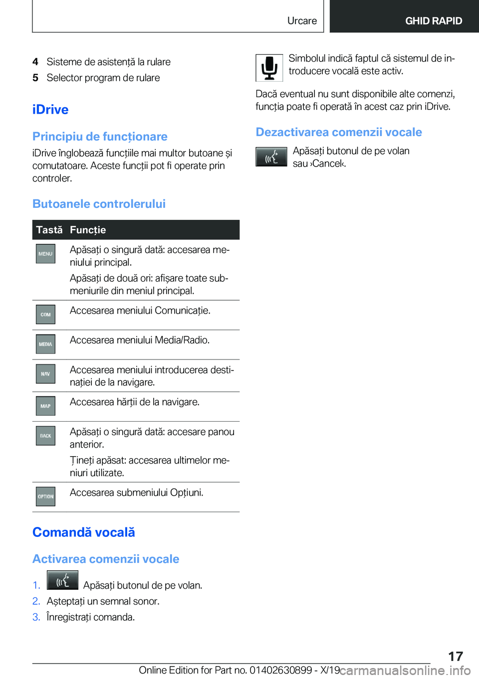 BMW X2 2020  Ghiduri De Utilizare (in Romanian) �4�S�i�s�t�e�m�e��d�e��a�s�i�s�t�e�n*�