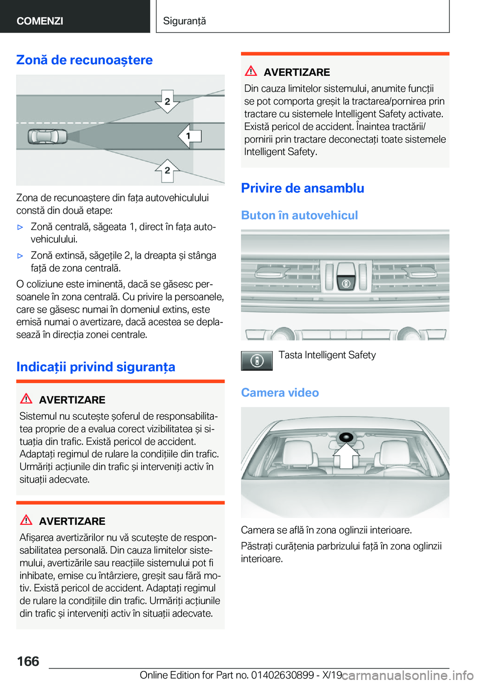 BMW X2 2020  Ghiduri De Utilizare (in Romanian) �Z�o�n�