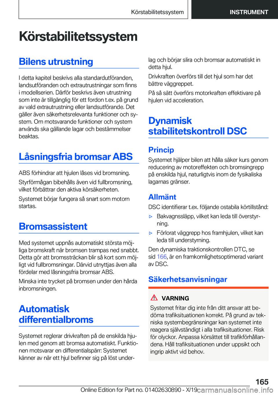 BMW X2 2020  InstruktionsbÖcker (in Swedish) �K�