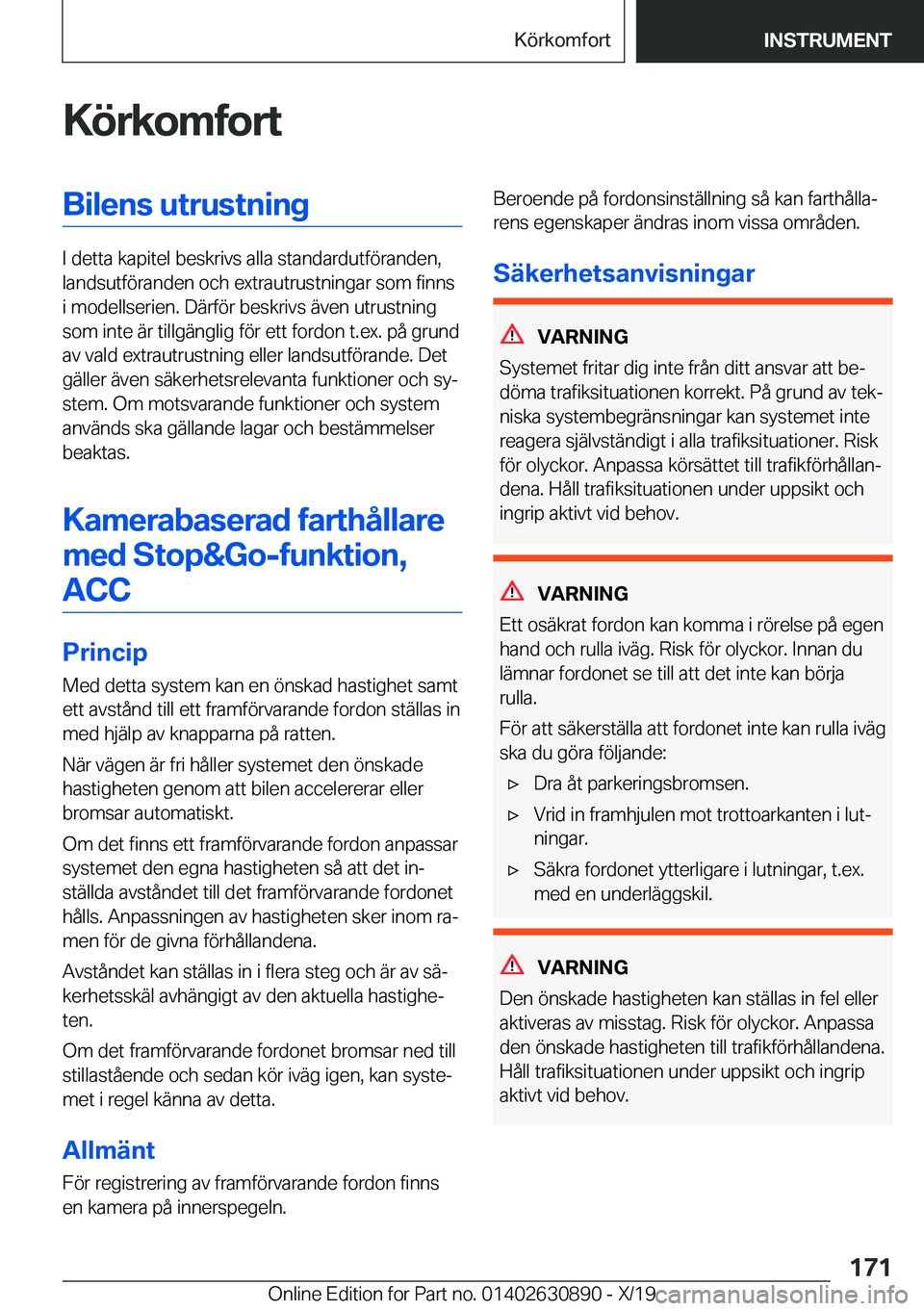 BMW X2 2020  InstruktionsbÖcker (in Swedish) �K�
