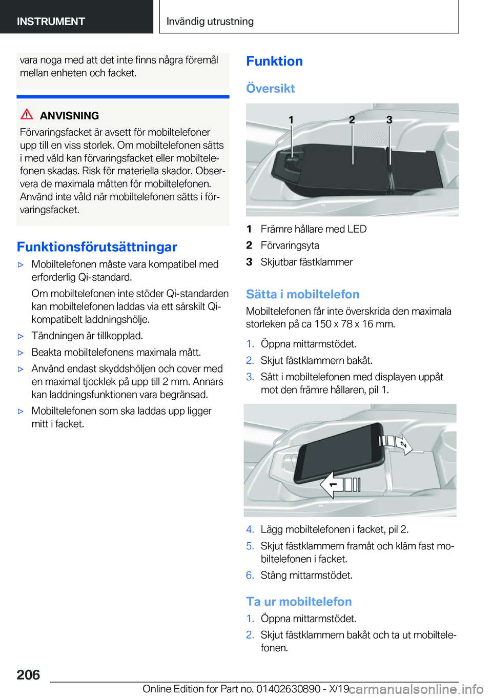 BMW X2 2020  InstruktionsbÖcker (in Swedish) �v�a�r�a��n�o�g�a��m�e�d��a�t�t��d�e�t��i�n�t�e��f�i�n�n�s��n�å�g�r�a��f�