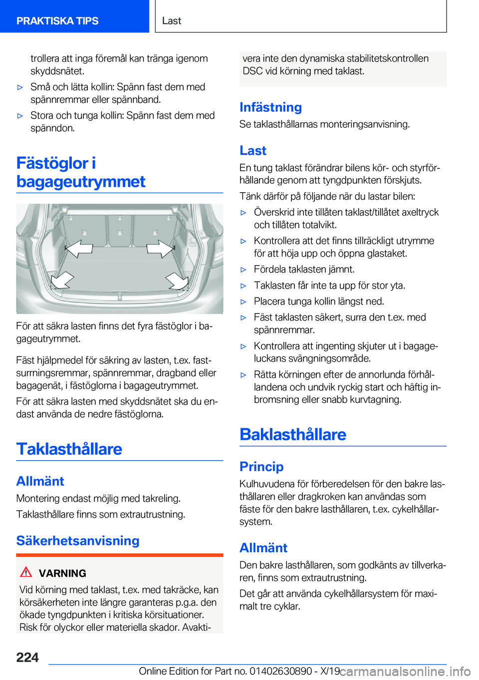 BMW X2 2020  InstruktionsbÖcker (in Swedish) �t�r�o�l�l�e�r�a��a�t�t��i�n�g�a��f�