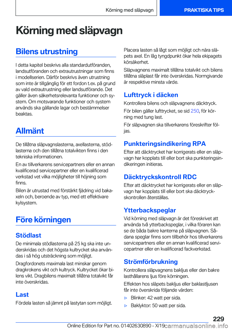 BMW X2 2020  InstruktionsbÖcker (in Swedish) �K�