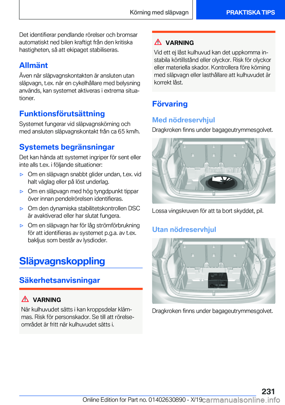 BMW X2 2020  InstruktionsbÖcker (in Swedish) �D�e�t��i�d�e�n�t�i�f�i�e�r�a�r��p�e�n�d�l�a�n�d�e��r�