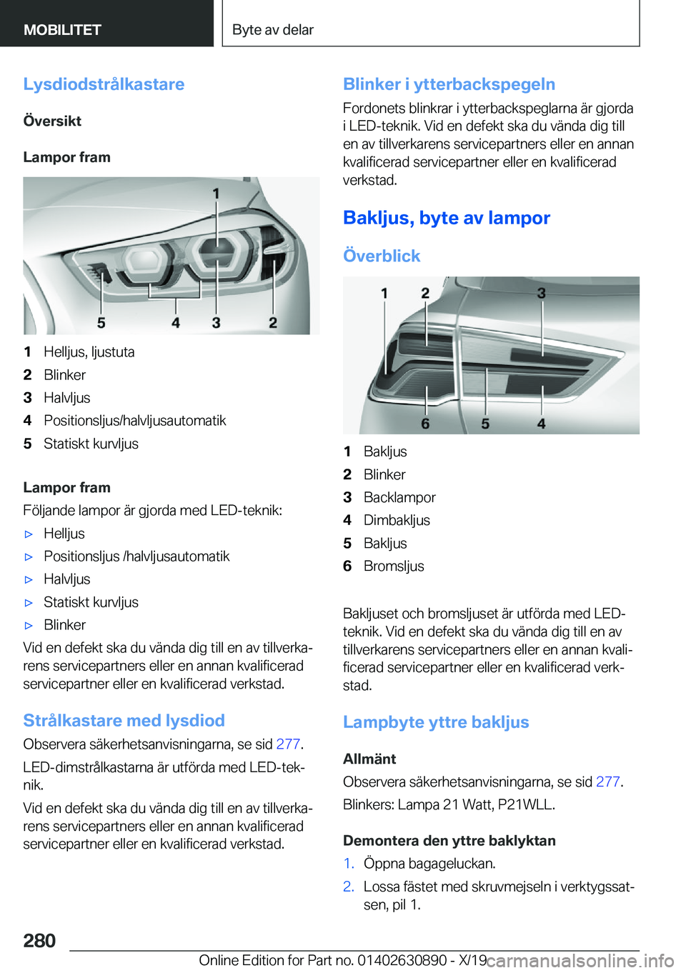 BMW X2 2020  InstruktionsbÖcker (in Swedish) �L�y�s�d�i�o�d�s�t�r�å�l�k�a�s�t�a�r�e
�