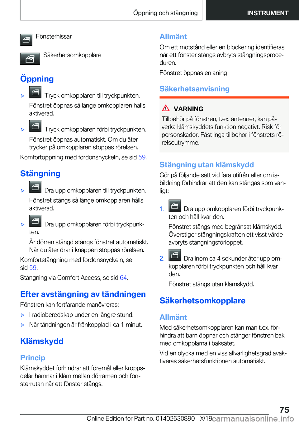 BMW X2 2020  InstruktionsbÖcker (in Swedish) �F�