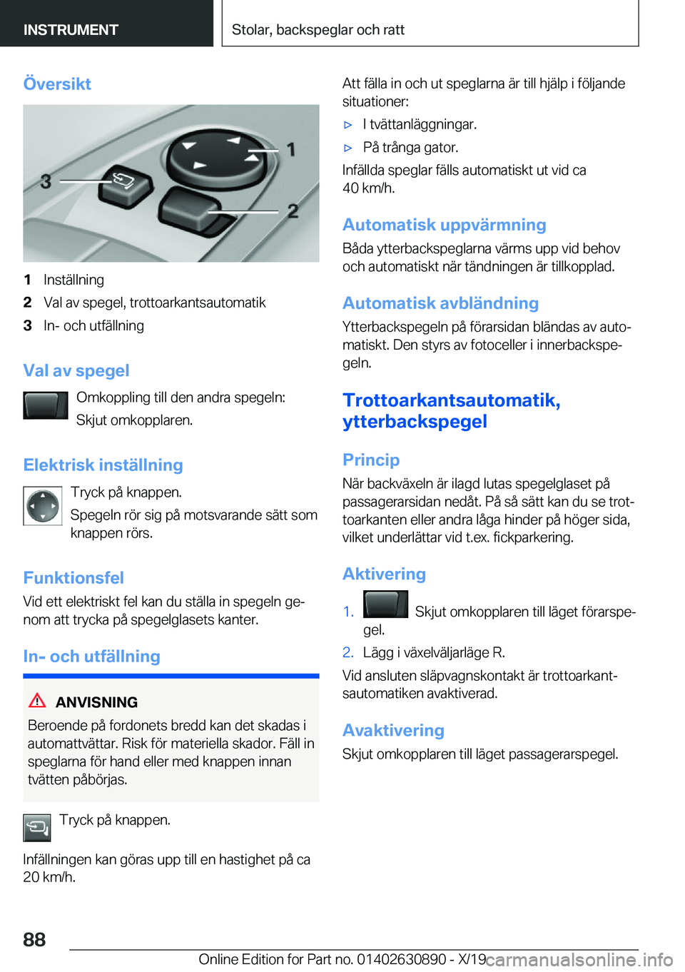BMW X2 2020  InstruktionsbÖcker (in Swedish) �