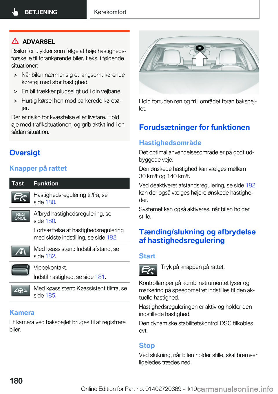 BMW X2 2019  InstruktionsbØger (in Danish) �A�D�V�A�R�S�E�L
�R�i�s�i�k�o��f�o�r��u�l�y�k�k�e�r��s�o�m��f�