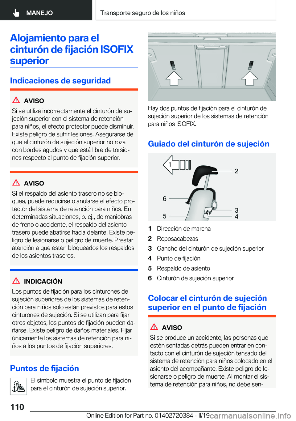 BMW X2 2019  Manuales de Empleo (in Spanish) �A�l�o�j�a�m�i�e�n�t�o��p�a�r�a��e�l�c�i�n�t�u�r�