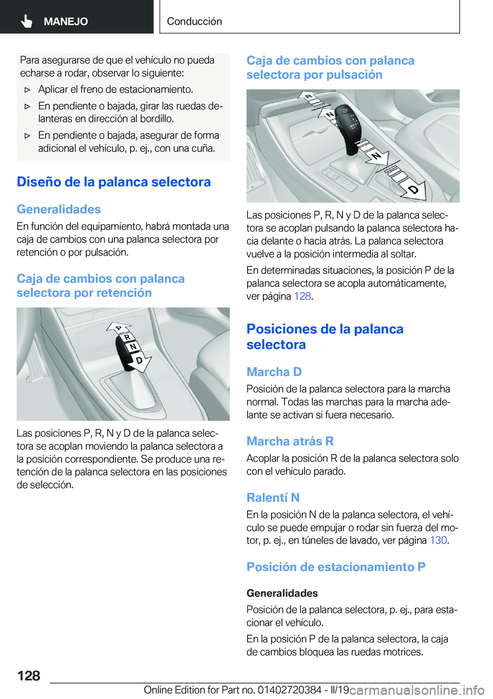 BMW X2 2019  Manuales de Empleo (in Spanish) �P�a�r�a��a�s�e�g�u�r�a�r�s�e��d�e��q�u�e��e�l��v�e�h�