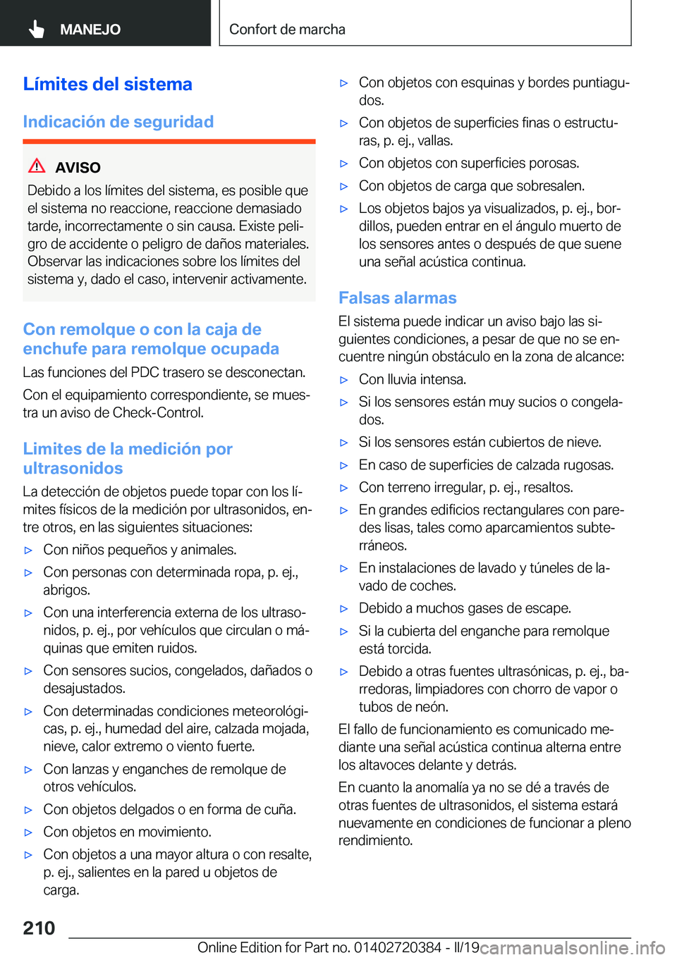 BMW X2 2019  Manuales de Empleo (in Spanish) �L�