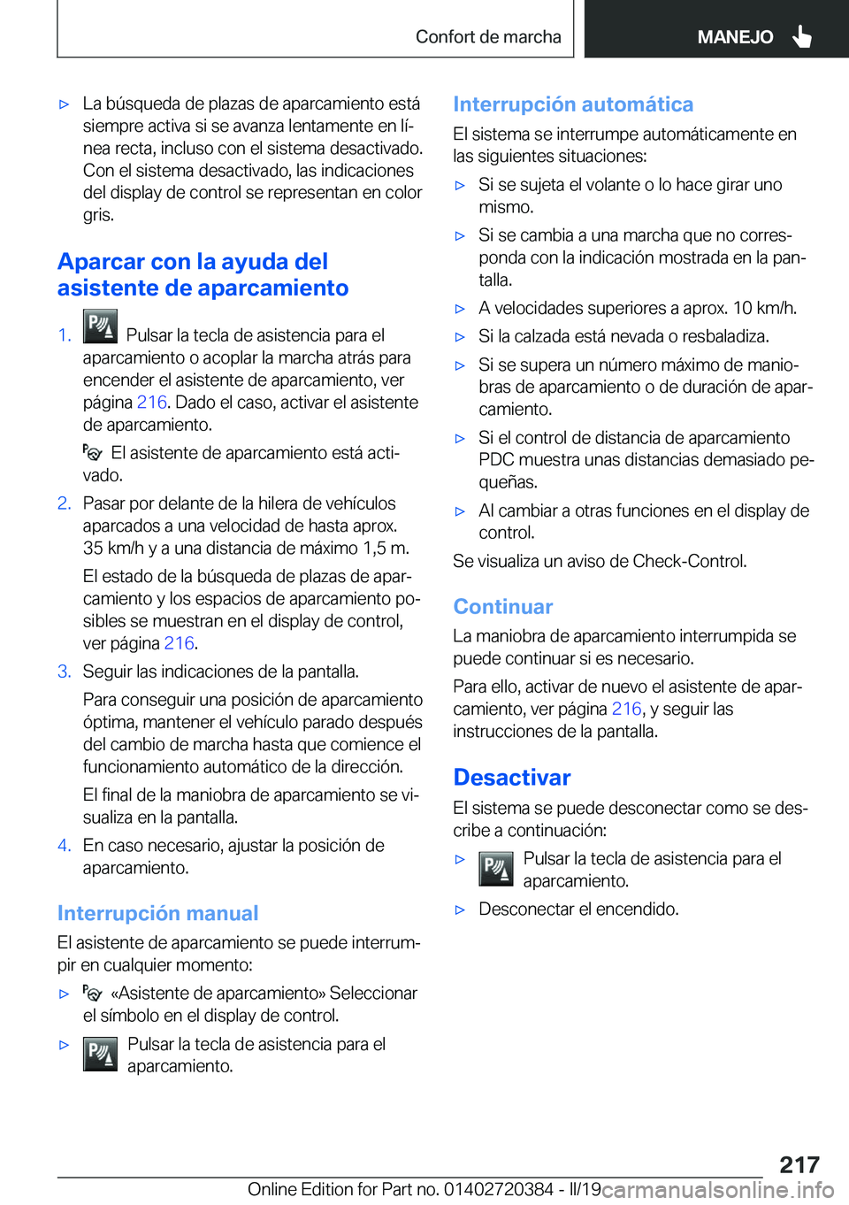 BMW X2 2019  Manuales de Empleo (in Spanish) x�L�a��b�